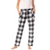  Ladies' Lounge Pant 2-pack, Black, Medium