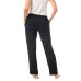  Ladies' Lounge Pant 2-pack, Black, Medium