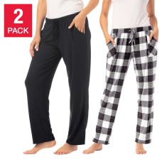 Lucky Brand Ladies' Lounge Pant 2-pack