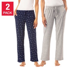Lucky Brand Ladies' Lounge Pant 2-pack