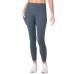  Ladies' Ribbed Legging, Blue, X-Small