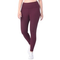 Lukka Lux Ladies' Ribbed Legging, Purple, XX-Large