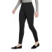  Ladies' Slub Legging, Black, Large