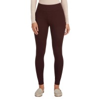 Matty M Ladies' Slub Legging, Purple, Small