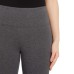  Ladies’ High Waist French Terry Legging, Gray, Medium
