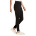  Ladies’ High Waist French Terry Legging, Black, Medium