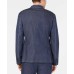  Men’s Slim-Fit Stretch Chambray Suit Jacket (Bright Blue, 44 R/M37.5)