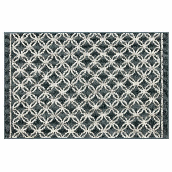  Skid Resistant Latex Backing New Generation Rug, Blue