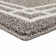  Skid Resistant Latex Backing New Generation Rug, Gray