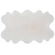  Faux Fur Quad Rug, Ivory, 3 ft. 7 in. x 5 ft. 10 in.