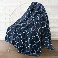 Monte & Jardin Ultra Plush Throw, Blue