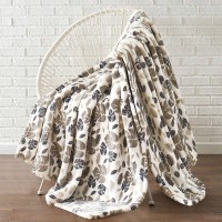 Monte & Jardin Ultra Plush Throw, Tan