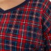  Ladies' Fleece Pajama Set, Red, Medium