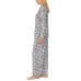  Ladies' Fleece Pajama Set, Gray, 2X
