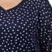  Ladies' Fleece Pajama Set, Blue, 3X