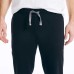  Men’s Fleece Jogger, Black, Small