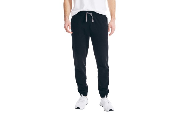  Men’s Fleece Jogger, Black, Small