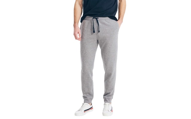  Men’s Fleece Jogger, Gray, X-Large