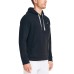  Men's Fleece Pullover Hoodie, Black, Large