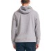  Men's Fleece Pullover Hoodie, Gray, Large