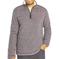 Orvis Men’s 1/4 Zip Fleece Lined Pullover (Medium, Grey)