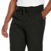  Men's Fleece Lined Jogger 2-pack, Black, Large