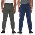  Men's Fleece Lined Jogger 2-pack, Blue, 3XL