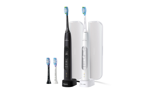  PerfectClean Rechargeable Toothbrush, 2-pack, Black
