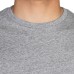 Polo  100% Cotton Men’s Classic Roomy Fit Crewneck Tee, Gray, Large