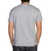 Polo  100% Cotton Men’s Classic Roomy Fit Crewneck Tee, Gray, Large