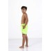 Printed, Solid & Fluorescent Colored Quick Dry Swim Shorts for Boys and Girls, Swim Trunks, Bathing Suits, Swimwear, Swim Shorts for Kids, Fluorescent Green, 11-12T