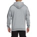  Men's Hoodie, Gray, Large