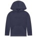  Youth Unisex Fleece Hoodies Blue / Black / Gray, Blue, Large