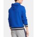  Men’s Big & Tall Double-Knit Graphic Hoodie (Navy, 3XL)