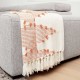  Lightweight Boho Throw, Orange