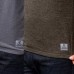  Men’s Long Sleeve Tee, 2-pack, Green, Large
