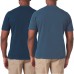  Men's Tee, 2-pack, Blue, 3XL