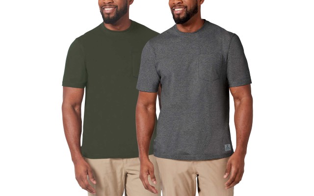  Men's Tee, 2-pack, Green, 3XL