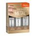  Crushed Metal Nail Polish, Gold, 0.5 Fluid Ounce, Nail Polish Kit