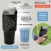 Sharper Image Breeze Blast Ultra, Improved Personal Air Cooler, Portable, Black
