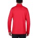  Active Men’s Light Weight ¼ Zip, Red, Large