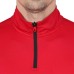  Active Men’s Light Weight ¼ Zip, Red, Large