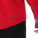  Active Men’s Light Weight ¼ Zip, Red, Large