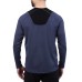  Active Men’s Long Sleeve Shirt, Blue, Small