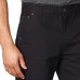  Workwear Men’s Canvas Carpenter Pant with Micro Fleece Lining (Black, 42/30)