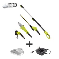 Sun Joe 24V Multi-Tool Cordless Yard Care System with Trimmer, GTS4002C