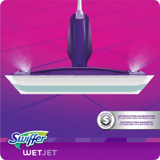  WetJet Hardwood & Floor Spray Mop Cleaner Starter Kit