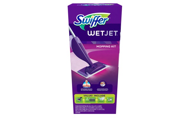  WetJet Hardwood & Floor Spray Mop Cleaner Starter Kit