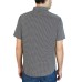  Men’s Short Sleeve Woven Shirt, Black, Large