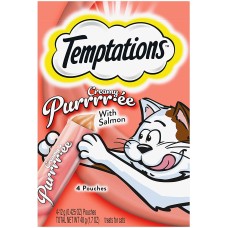TEMPTATIONS Creamy Puree Lickable Cat Treats
